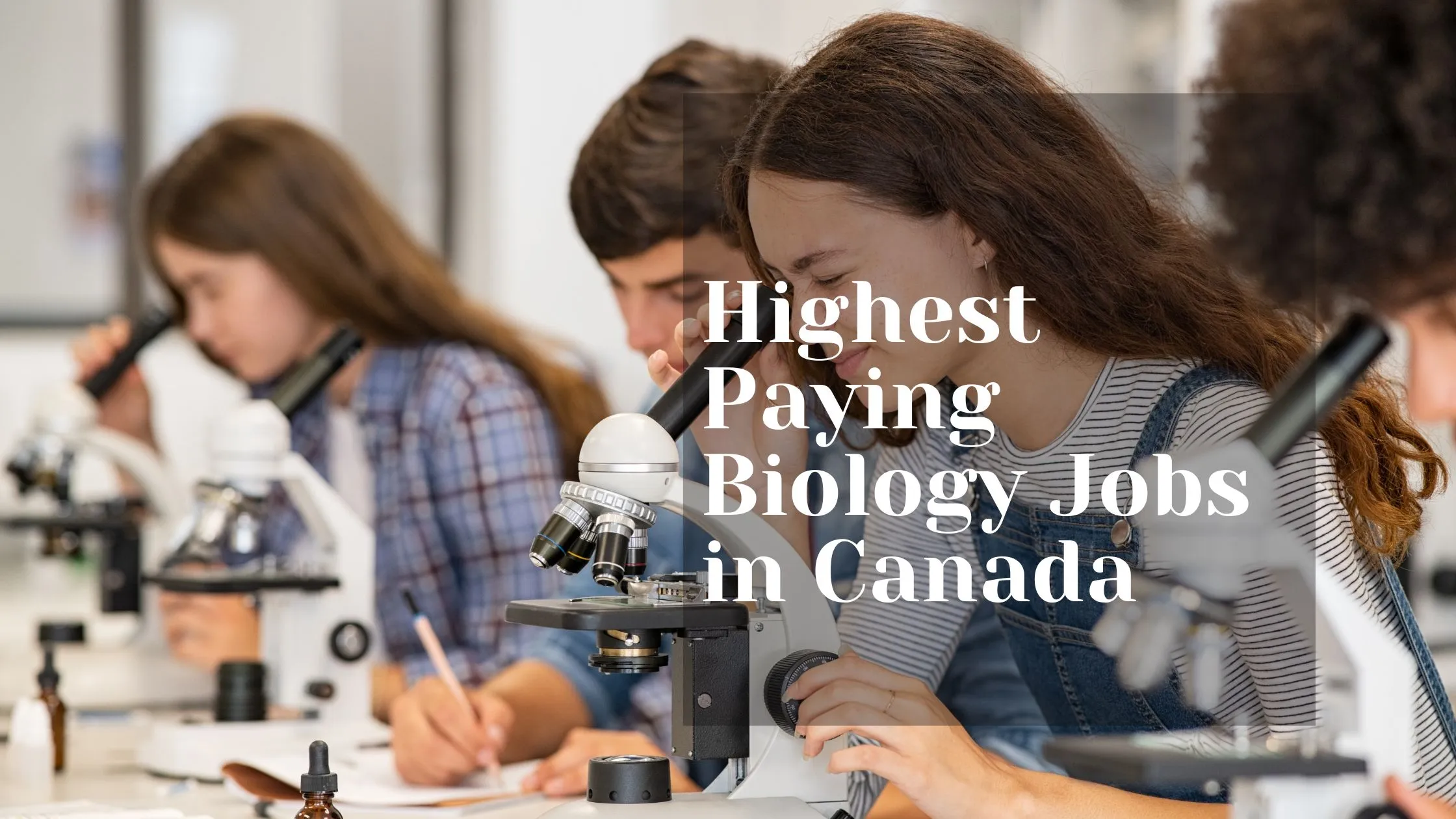 Highest Paying Biology Jobs in Canada